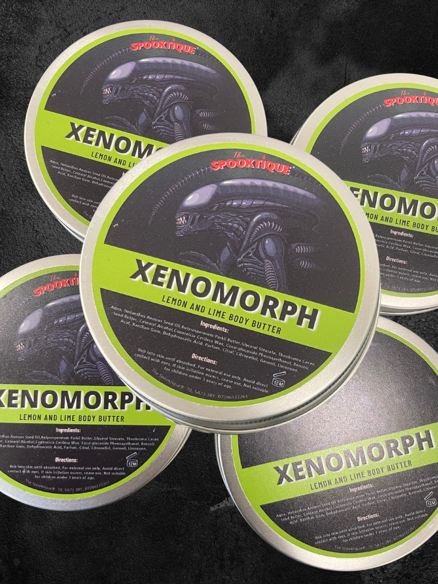 Xenomorph Body Butter - Lemon, Lime, & Vanilla Cream