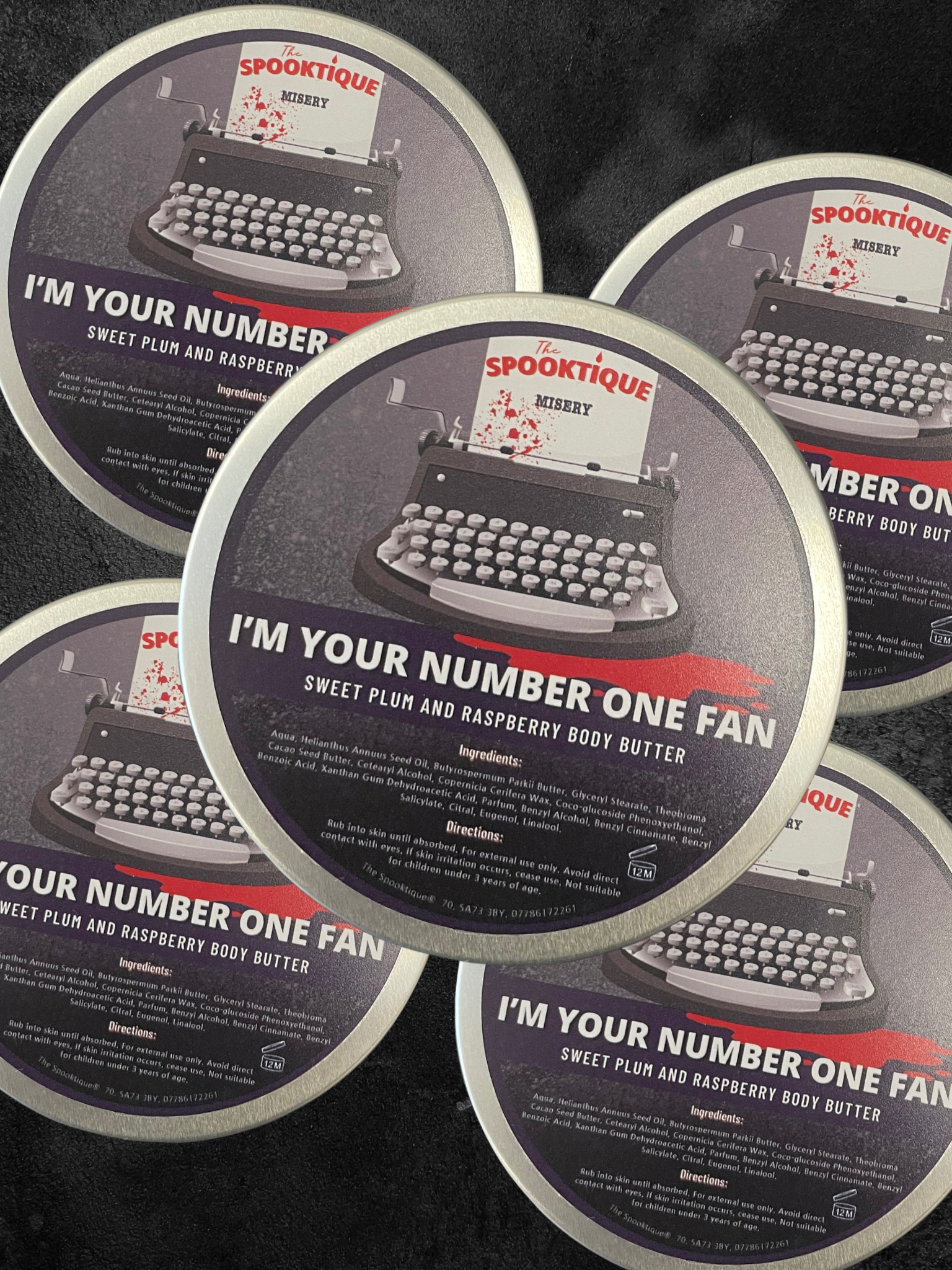 I'm Your Number One Fan Body Butter - Sweet Plum and Raspberry