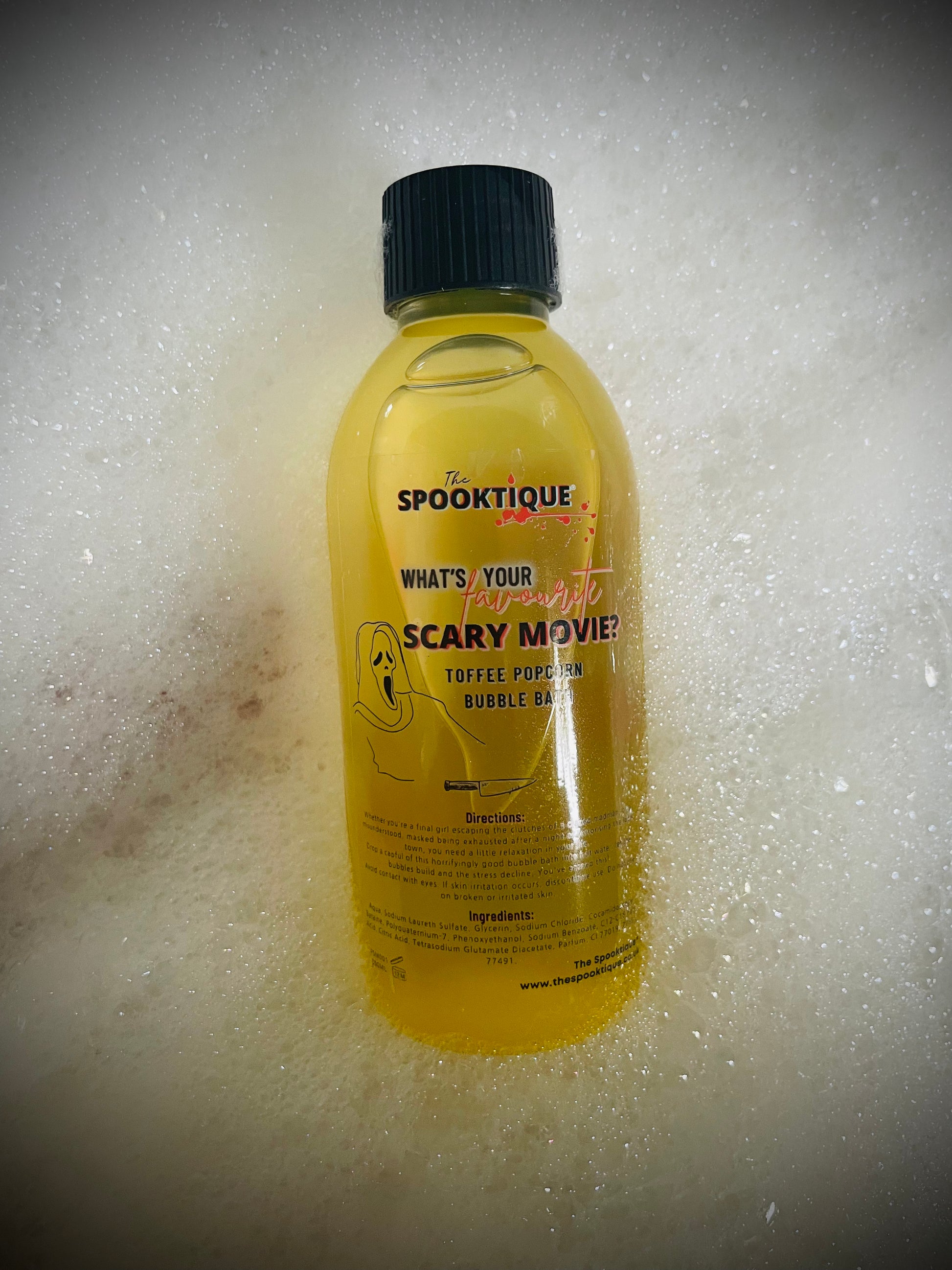 What's Your Favourite Scary Movie? Bubble Bath - Toffee Popcorn