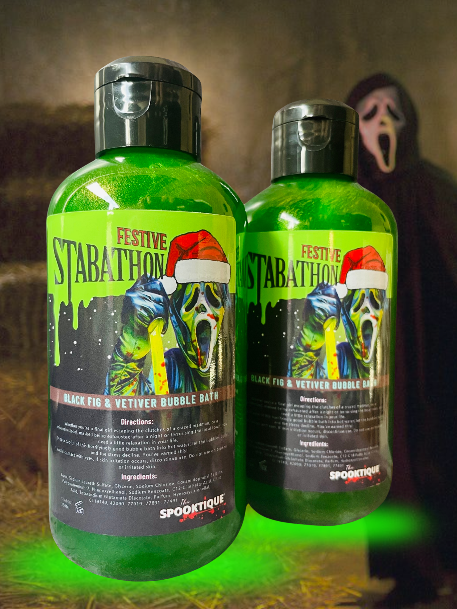 Festive Stabathon Bubble Bath - Black Fig & Vetiver