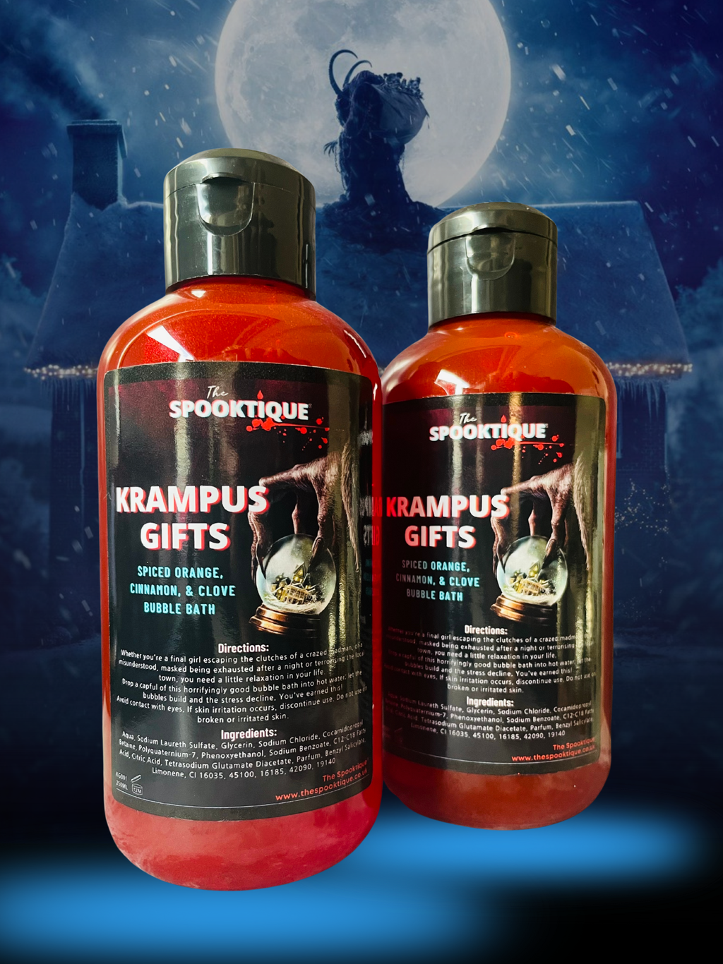 Krampus Gifts Bubble Bath - Spiced Orange, Cinnamon, & Clove