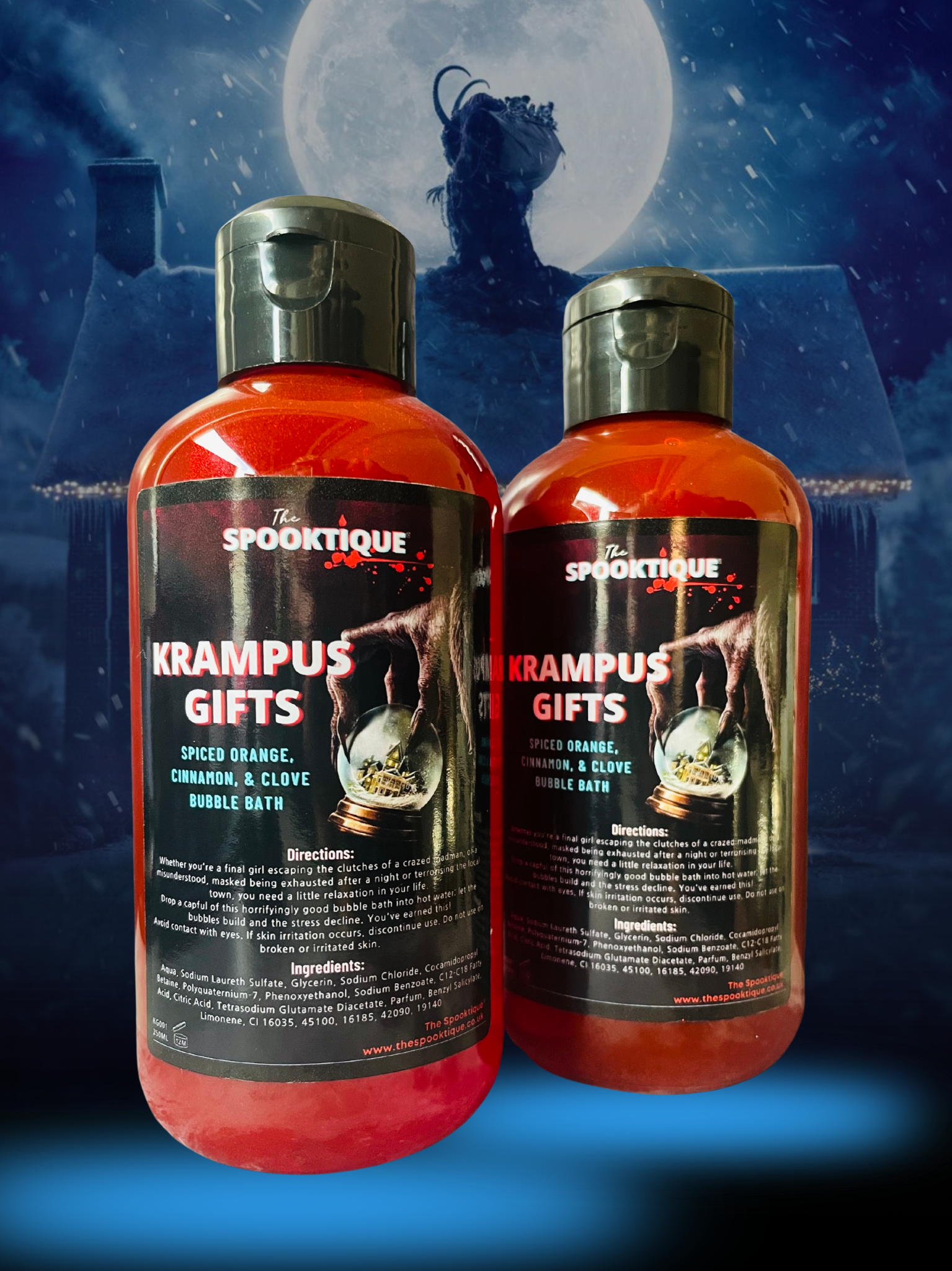 Krampus Gifts Bubble Bath - Spiced Orange, Cinnamon, & Clove