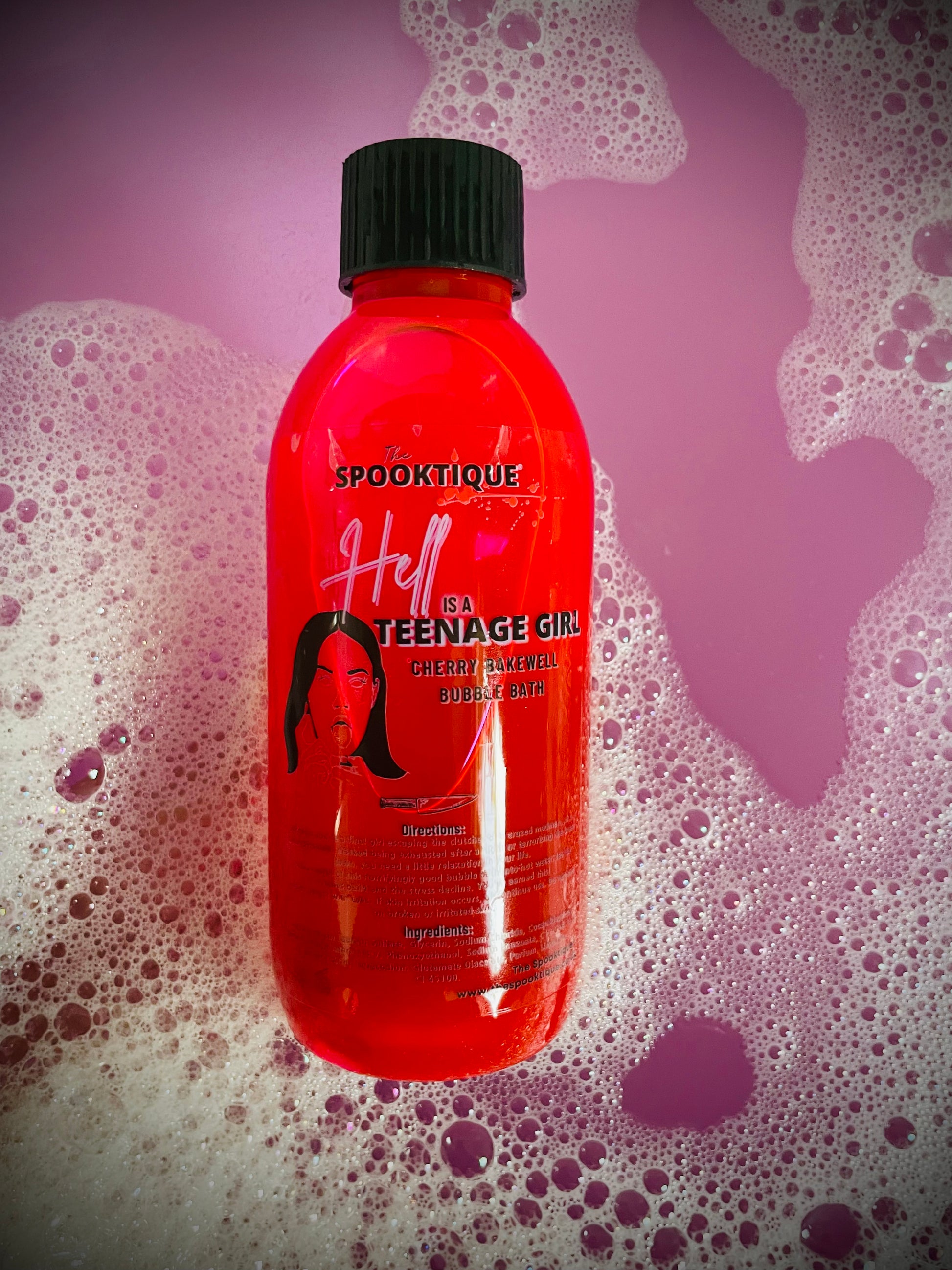 Hell is a Teenage Girl Bubble Bath - Cherry Bakewell