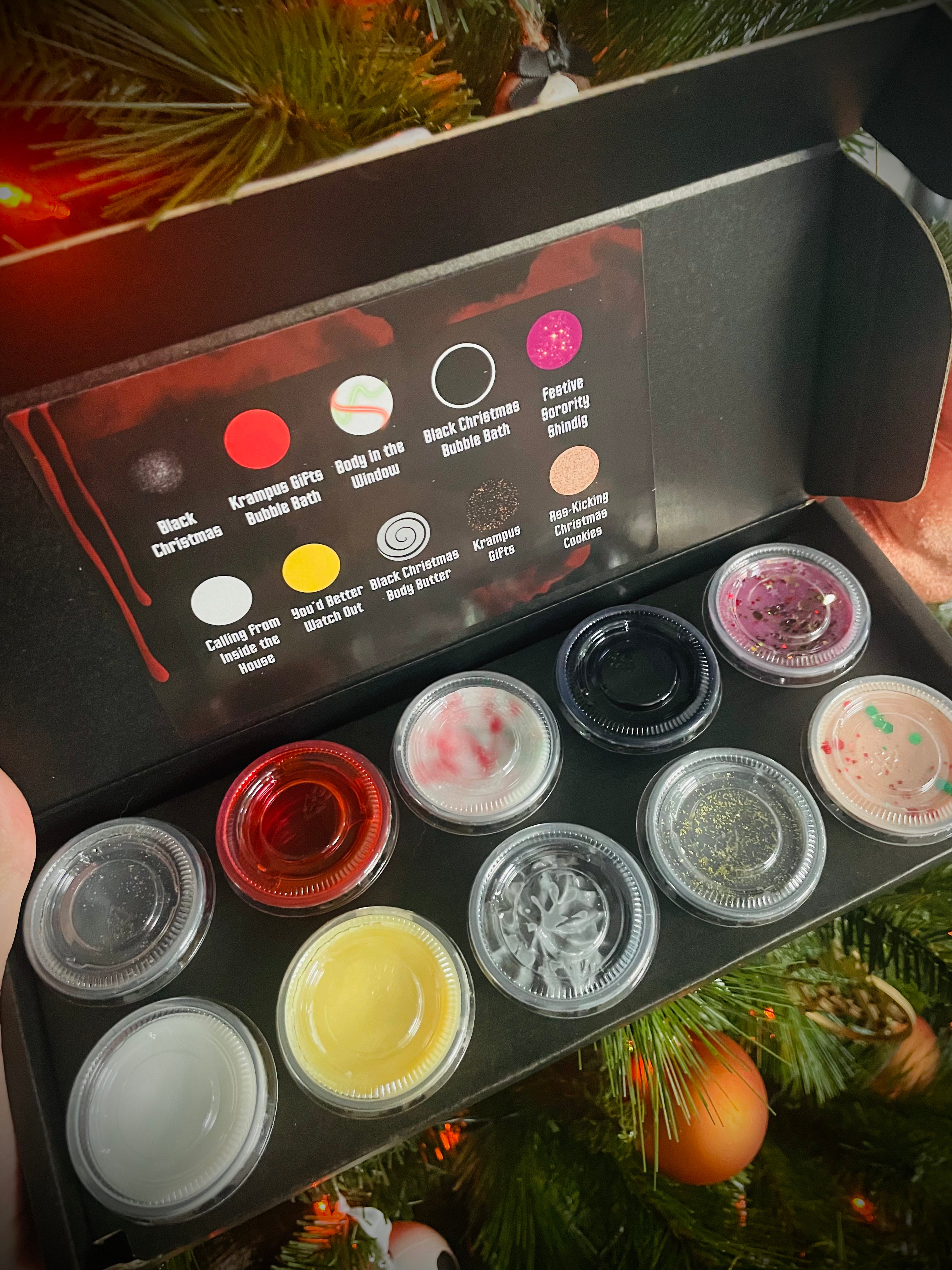 Black Christmas Collection Sample Box