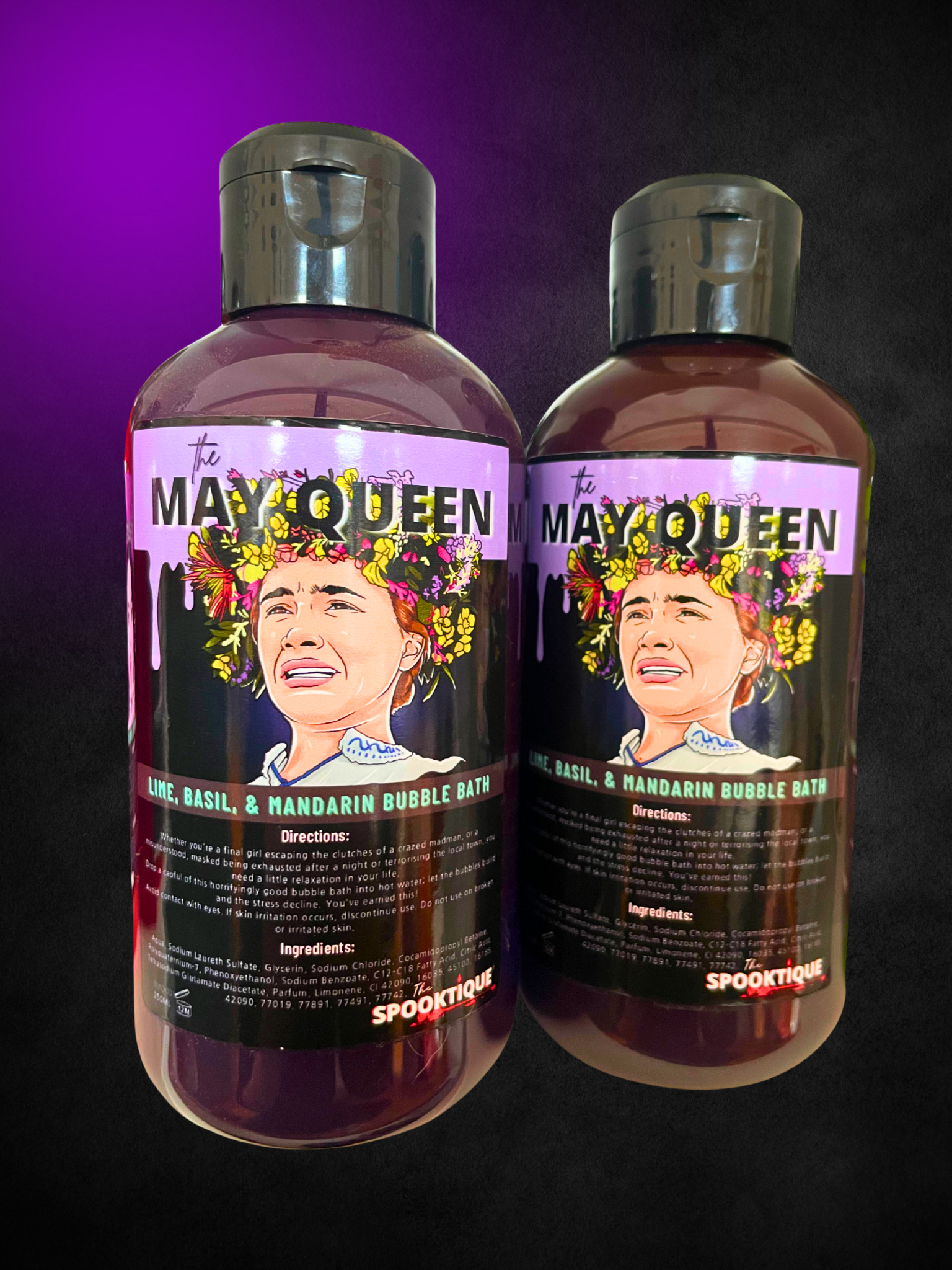 The May Queen Bubble Bath - Lime, Basil, & Mandarin