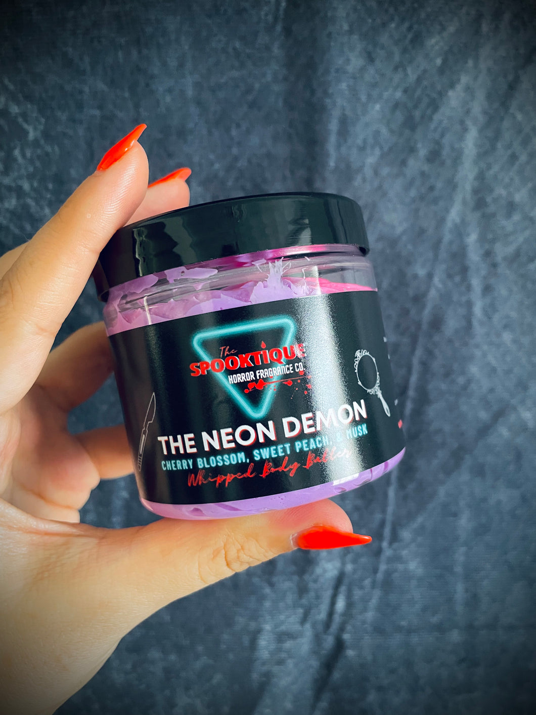 The Neon Demon - Cherry Blossom & Sweet Peach Whipped Body Butter