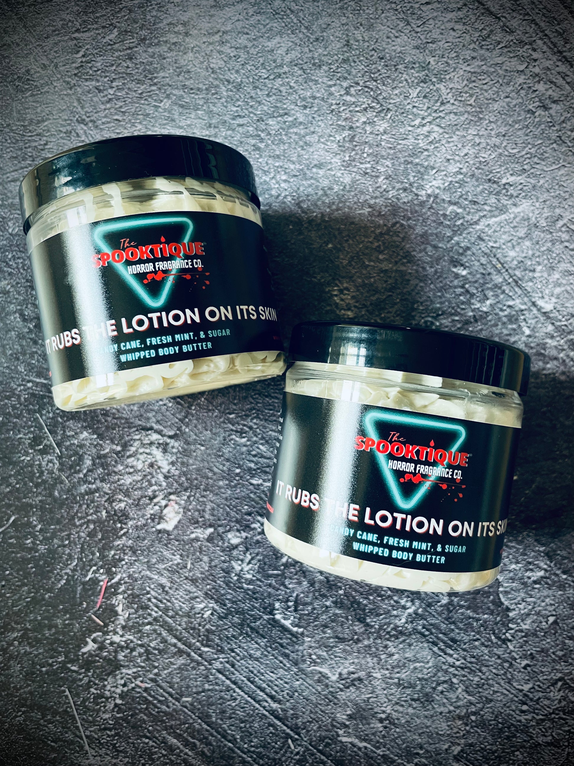 It Rubs the Lotion On Its Skin - Candy Cane, Fresh Mint, & Spun Sugar Whipped Body Butter