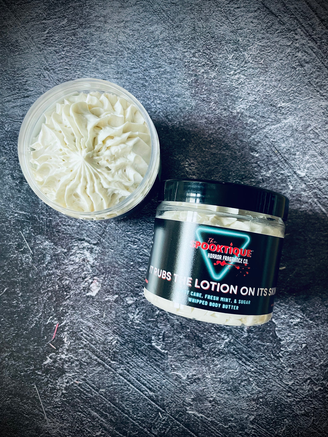It Rubs the Lotion On Its Skin - Candy Cane, Fresh Mint, & Spun Sugar Whipped Body Butter