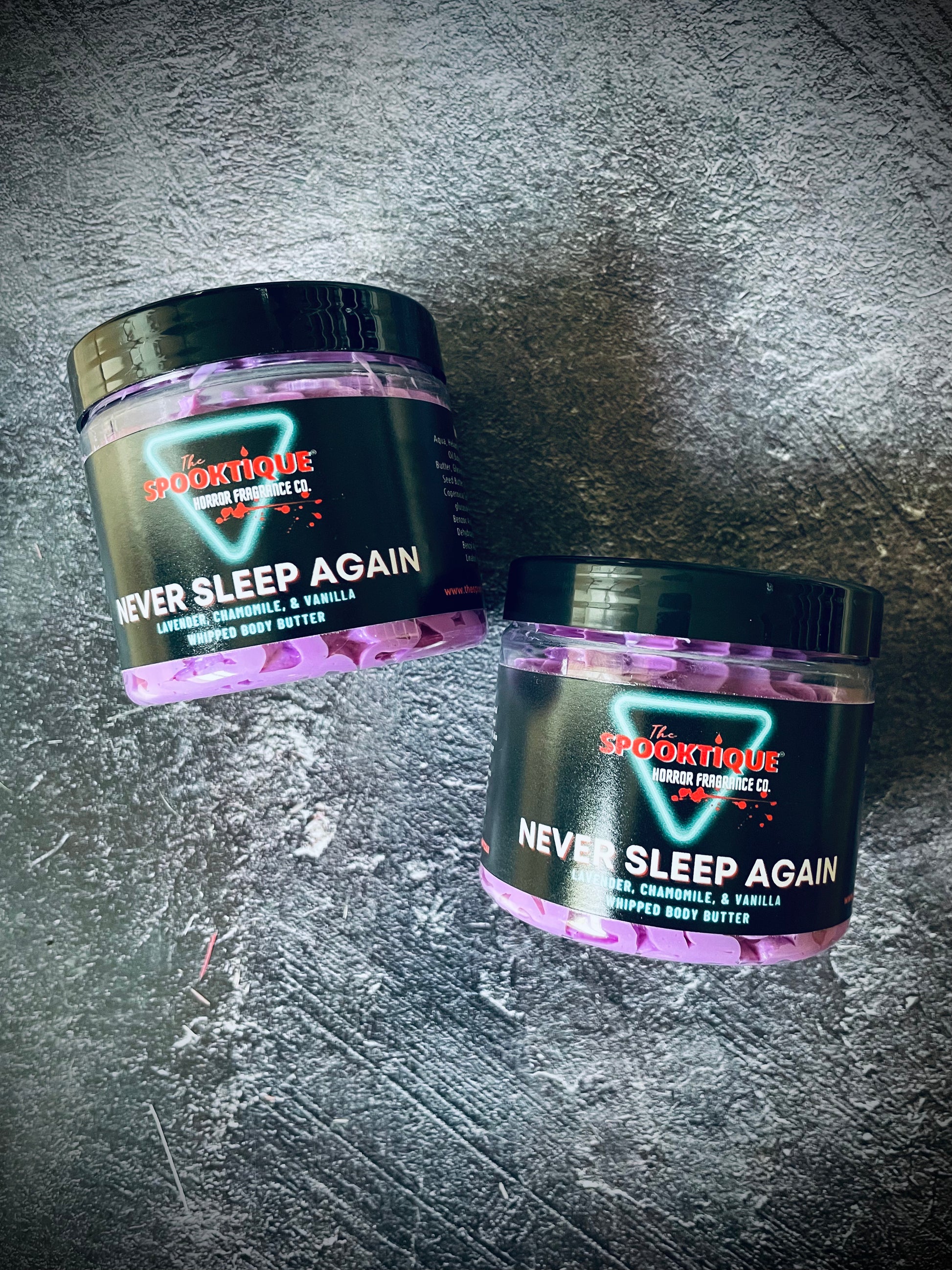 Never Sleep Again - Lavender, Chamomile, & Vanilla Whipped Body Butter